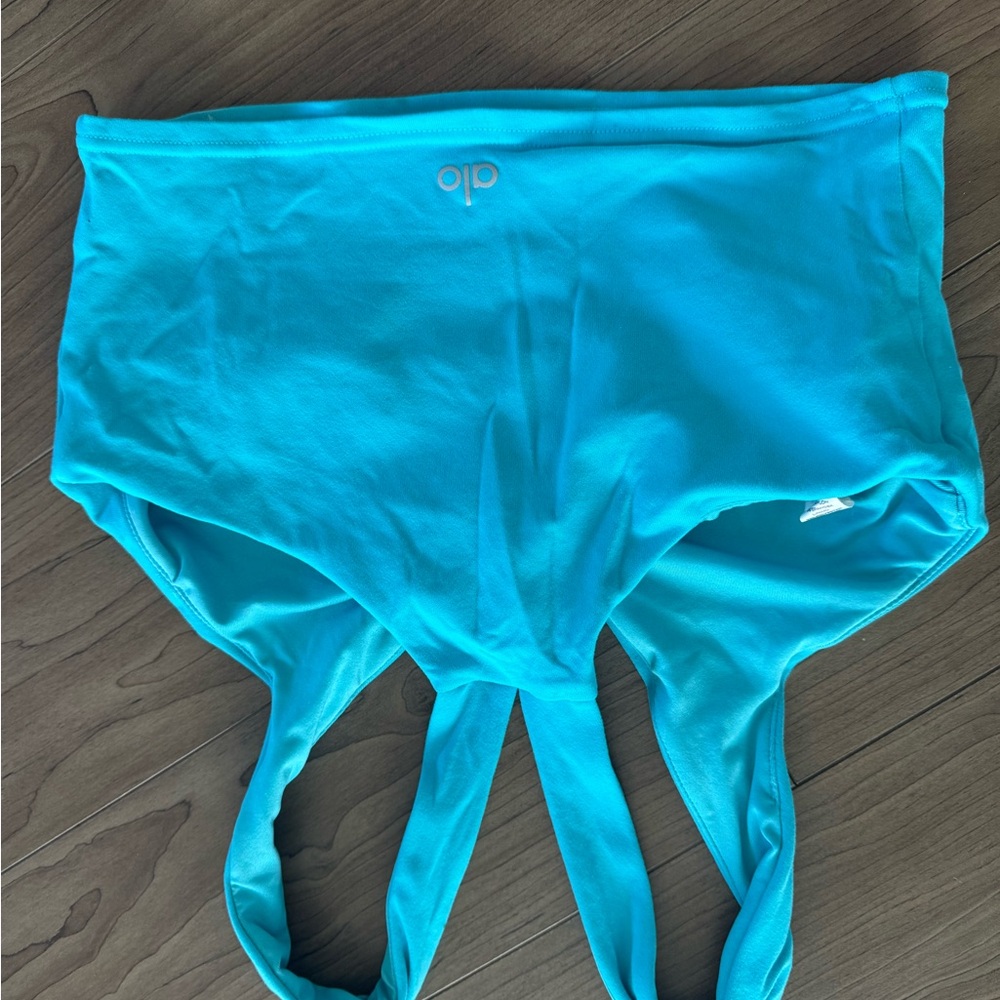 Alo Bright Blue Yoga Shorts